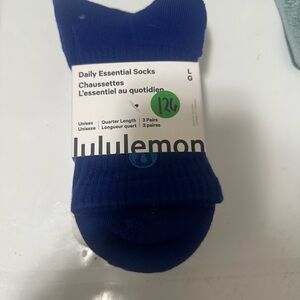 lululemon athletica Daily Essential Quarter Socks - 3 colors